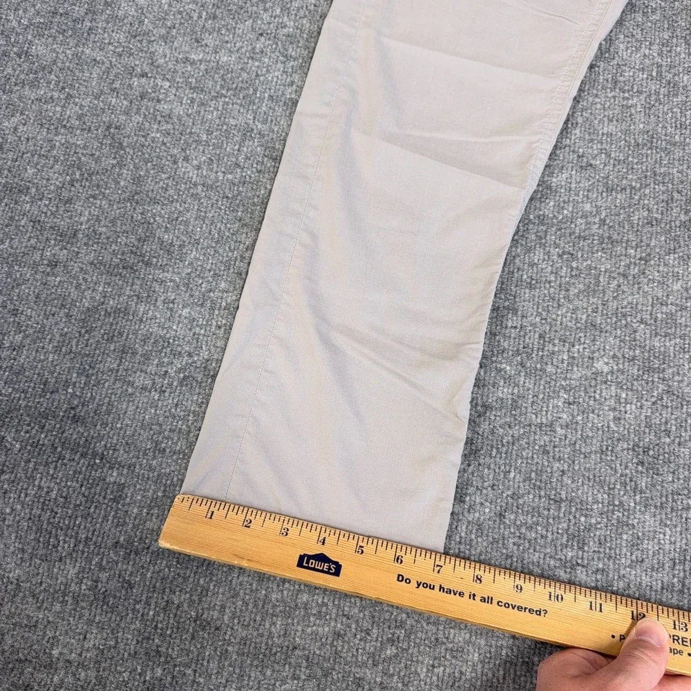 Faherty Pants Mens 30x27 Gray Organic Cotton Movement 5-Pocket Classic Tapered - Picture 3 of 11